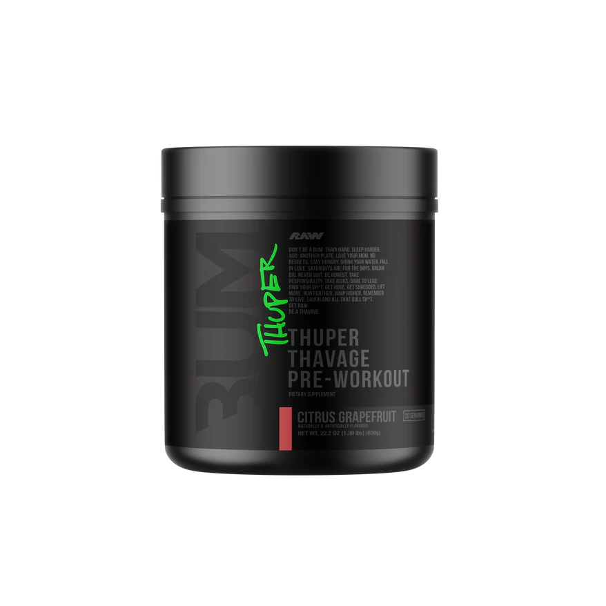 Raw Nutrition CBUM Thuper Thavage Pre