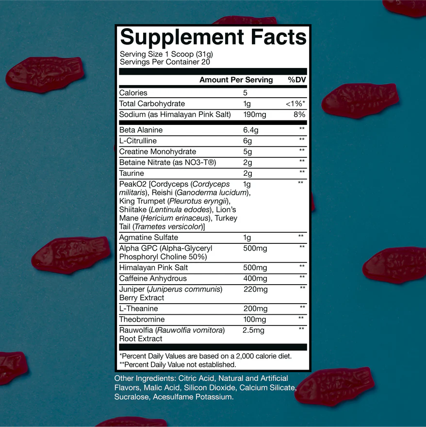 Raw Nutrition CBUM Thuper Thavage Pre