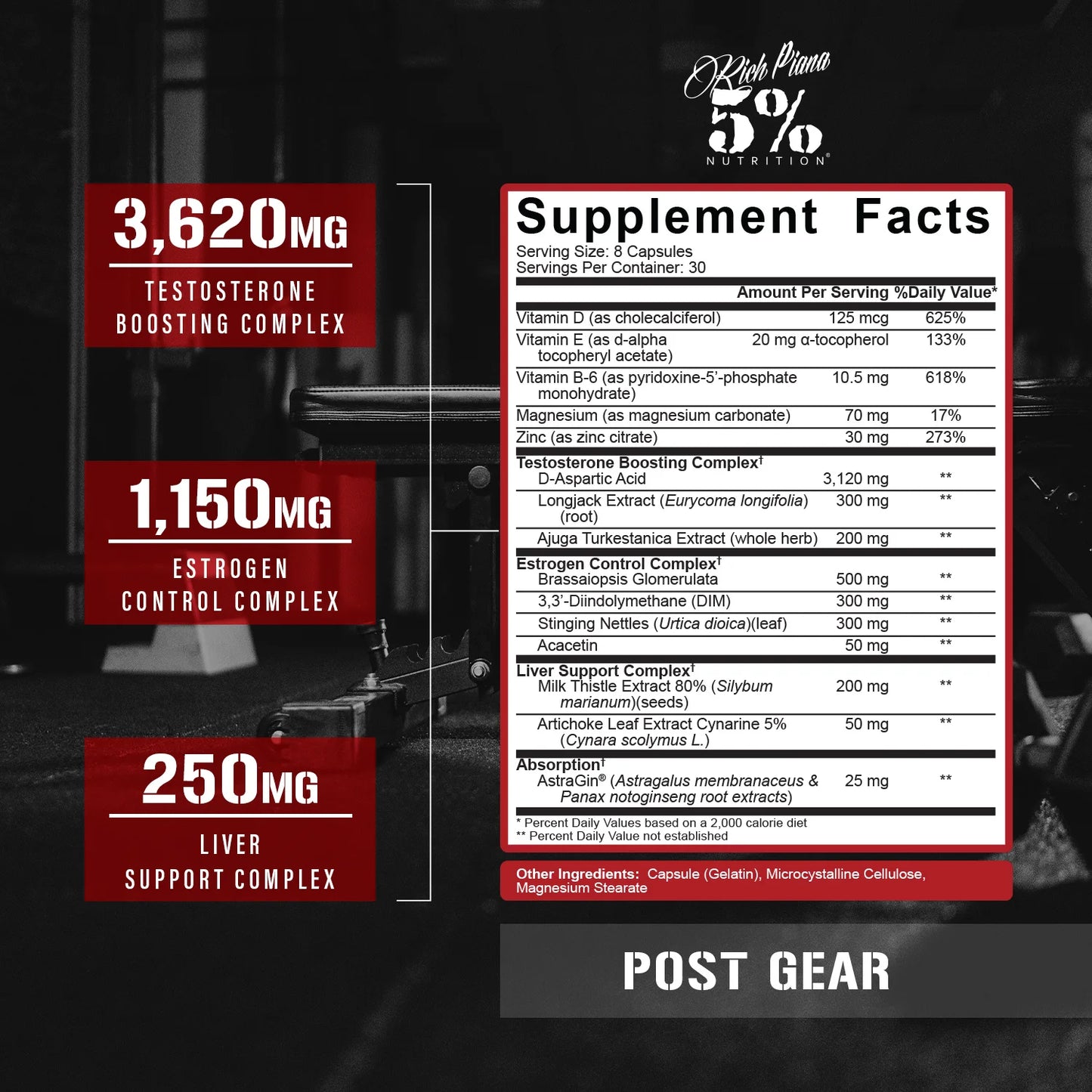 Rich Piana Post Gear