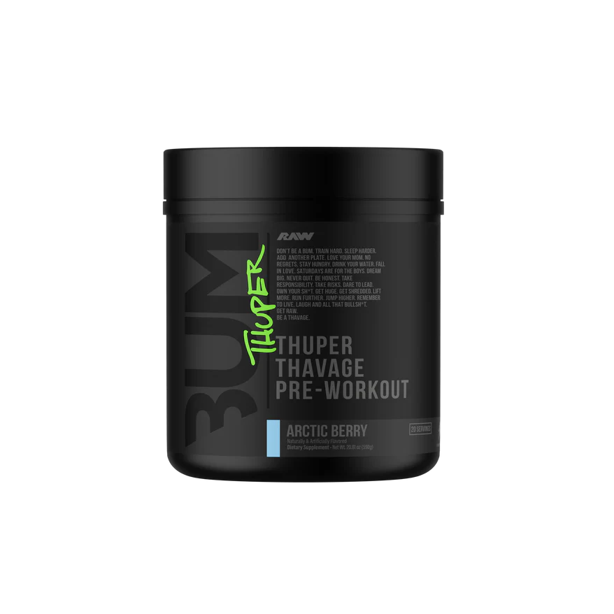 Raw Nutrition CBUM Thuper Thavage Pre