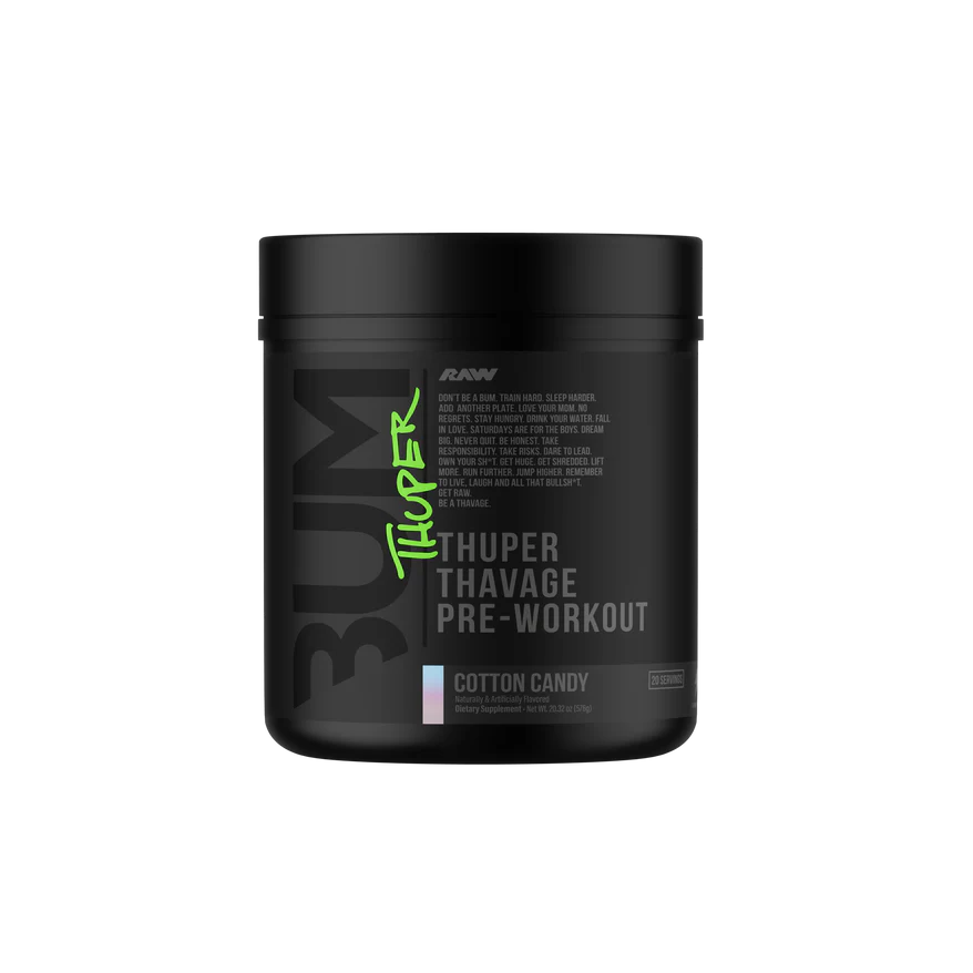 Raw Nutrition CBUM Thuper Thavage Pre