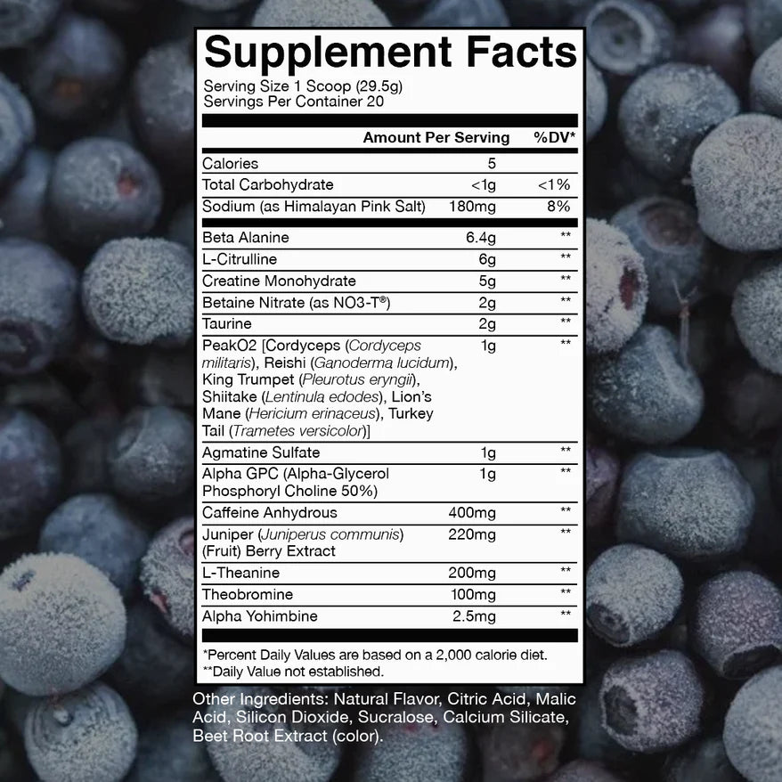 Raw Nutrition CBUM Thuper Thavage Pre