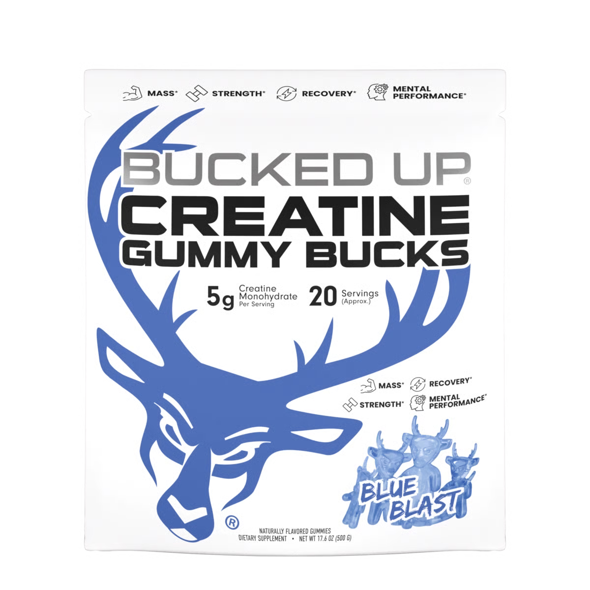 DAS Labs Bucked Up Creatine Gummies