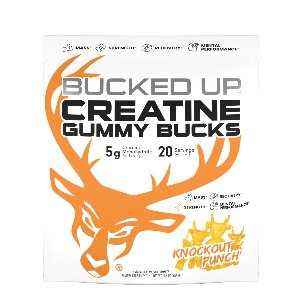 DAS Labs Bucked Up Creatine Gummies